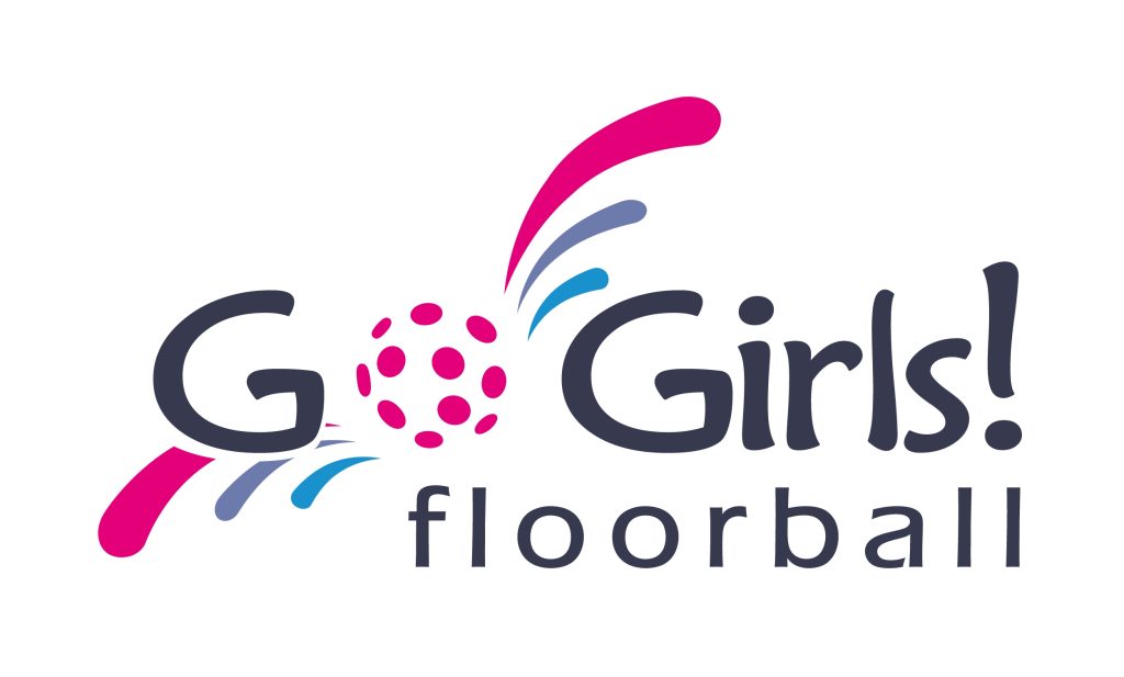 Go Girls! floorball logo